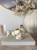 Vintage Pottery Goose Planter