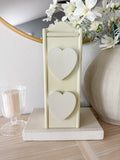 Vintage Yellow Heart Drawer Box