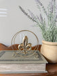 Vintage Gold Fleur-de-lis Napkin Holder