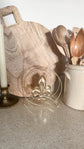 Vintage Gold Fleur-de-lis Napkin Holder