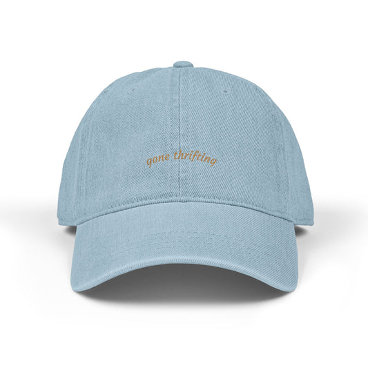 Denim Hat - ‘Gone Thrifting’