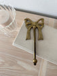 Vintage Brass Bow Hook