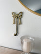 Vintage Brass Bow Hook