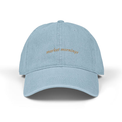 Denim Hat - ‘Market Mornings’