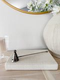 Vintage Silver Scalloped Candle Snuffer