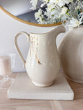 Vintage Large Bow Pitcher Vase