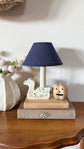 Vintage Hand-Painted Floral Duck Lamp