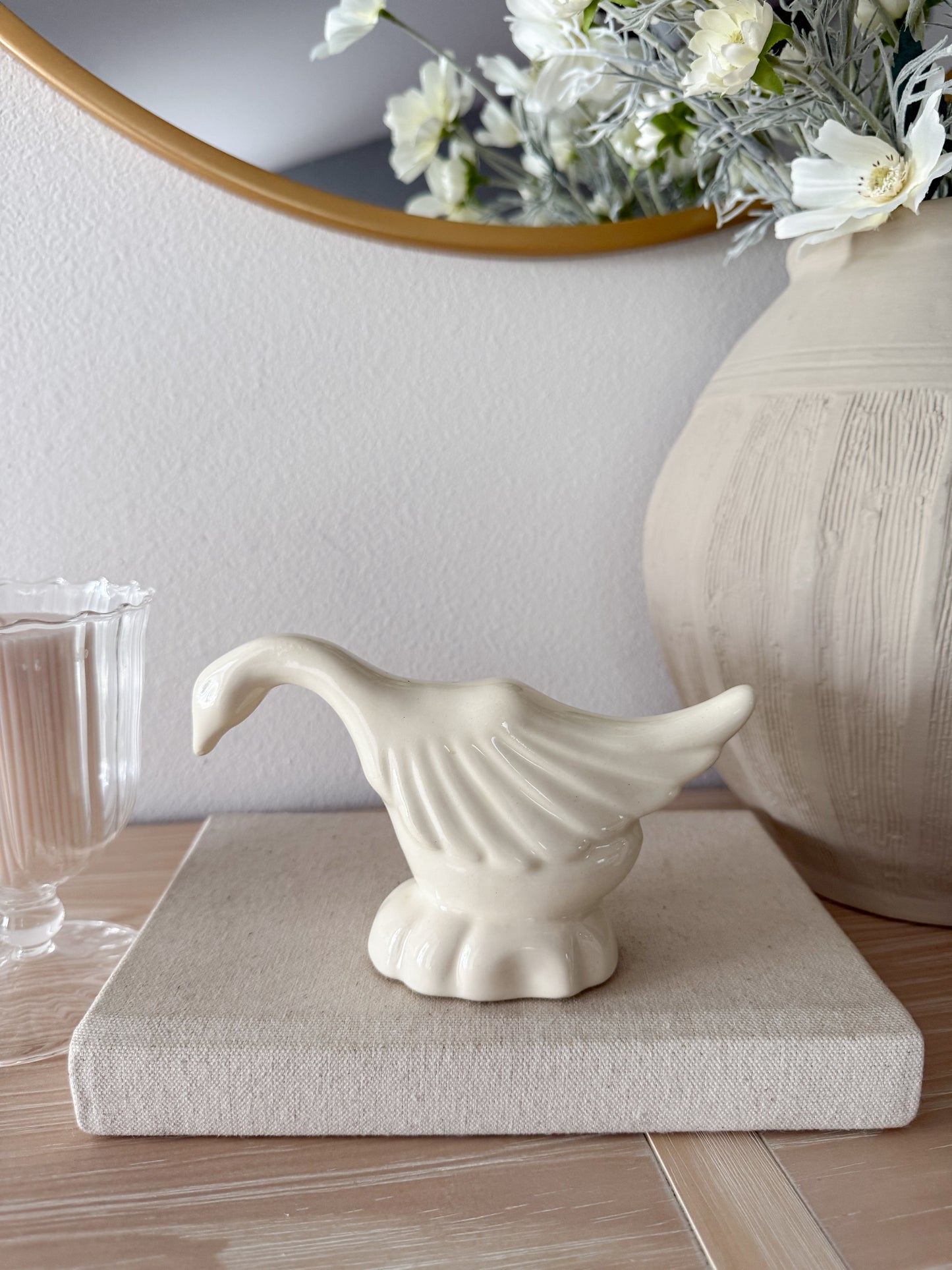 Vintage Pottery Geese