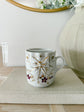 Vintage Bow & Pink Floral Mug